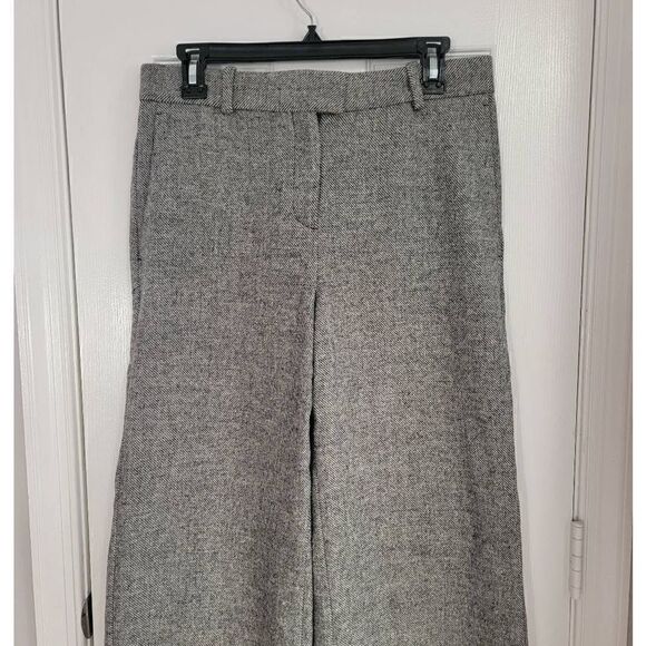 Maje Wool Flare Leg Pants 6 - Picture 4 of 11